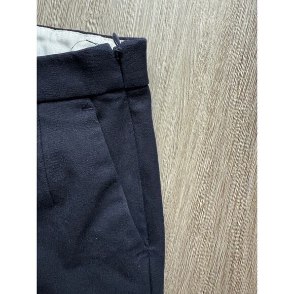 J.Crew Martie Dress Pants, Women's size 2, Navy Blue, Ankle, Cropped - Picture 2 of 6
